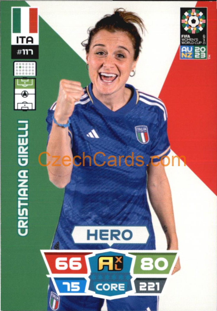 Cristiana Girelli 2023 Panini FIFA Women's World Cup Adrenalyn XL #117
