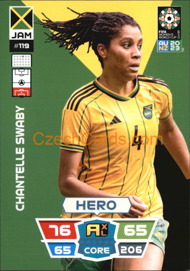 Chantelle Swaby 2023 Panini FIFA Women's World Cup Adrenalyn XL #119