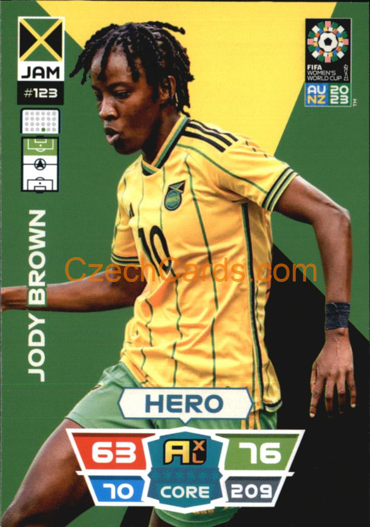 Jody Brown 2023 Panini FIFA Women's World Cup Adrenalyn XL #123