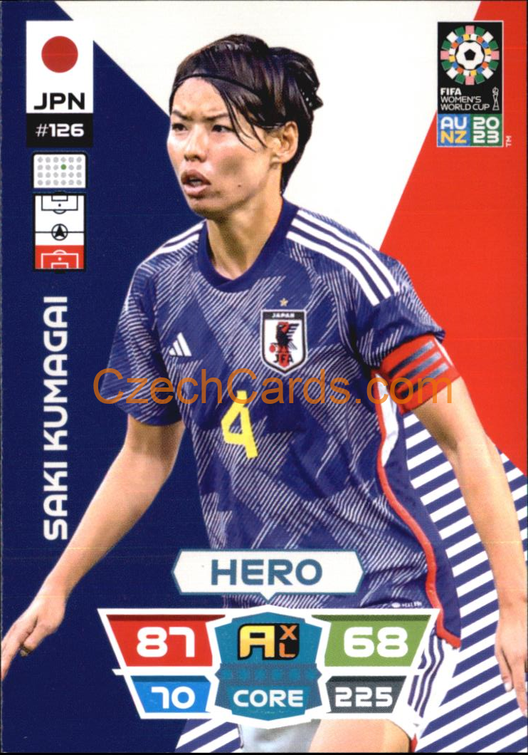 Saki Kumagai 2023 Panini FIFA Women's World Cup Adrenalyn XL #126