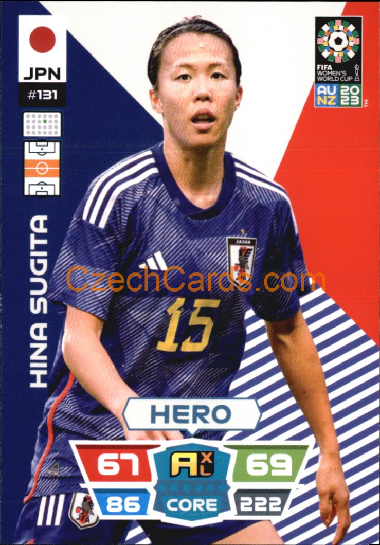 Hina Sugita 2023 Panini FIFA Women's World Cup Adrenalyn XL #131