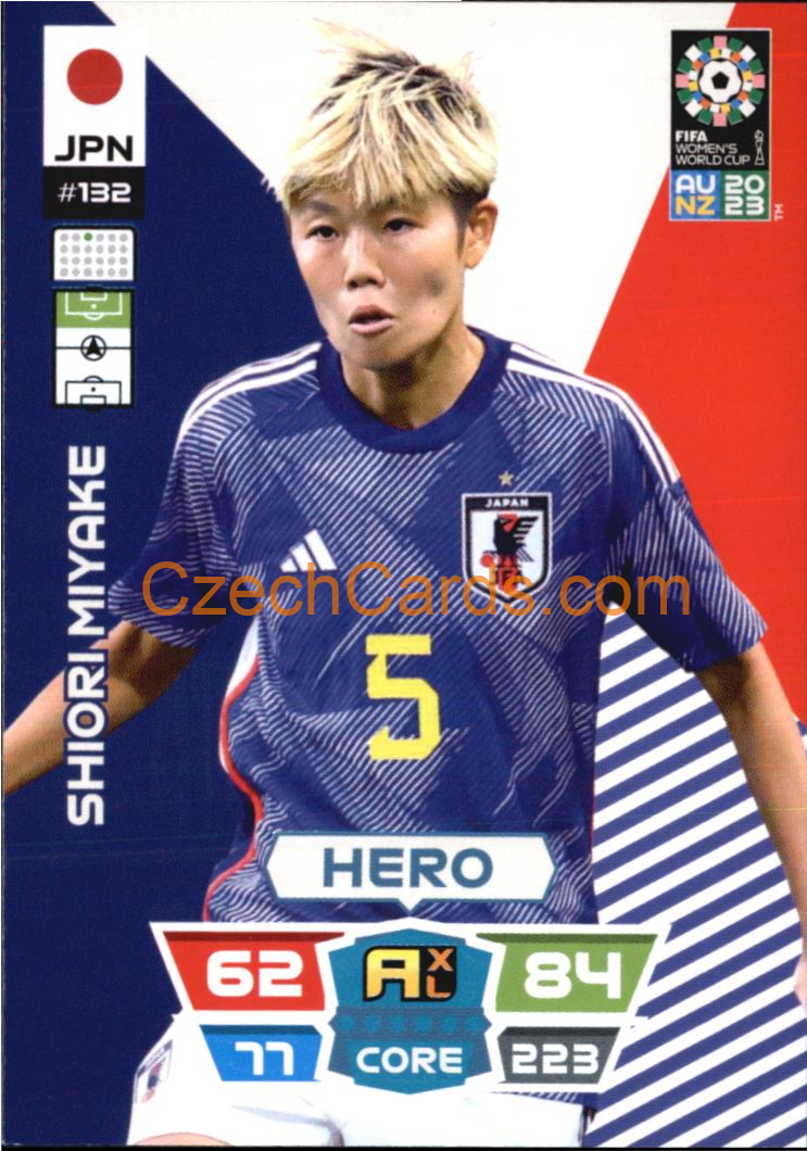 Shiori Miyake 2023 Panini FIFA Women's World Cup Adrenalyn XL #132