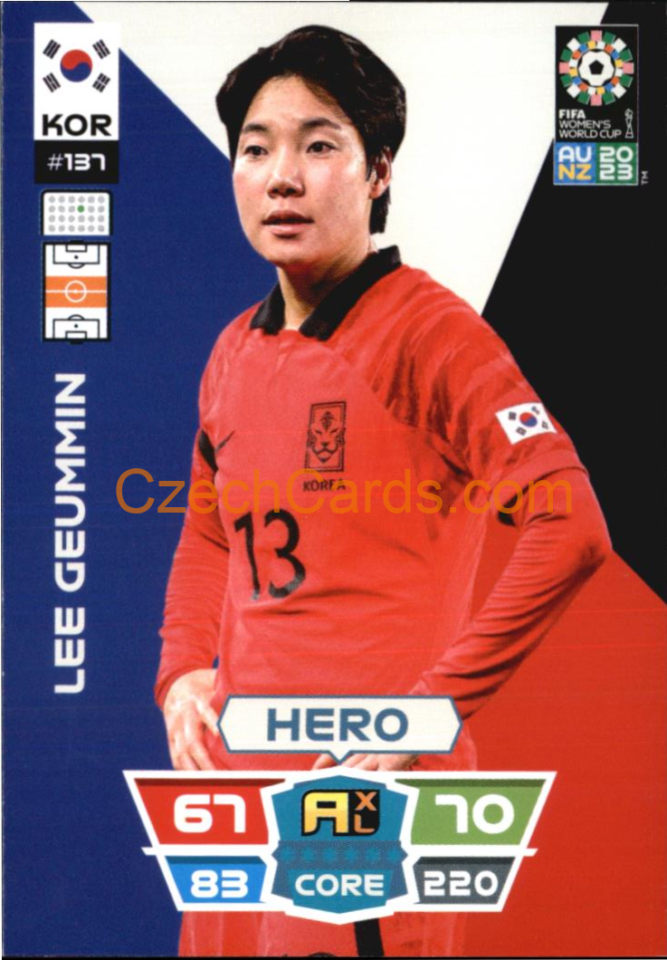 Lee Geum-min 2023 Panini FIFA Women's World Cup Adrenalyn XL #137