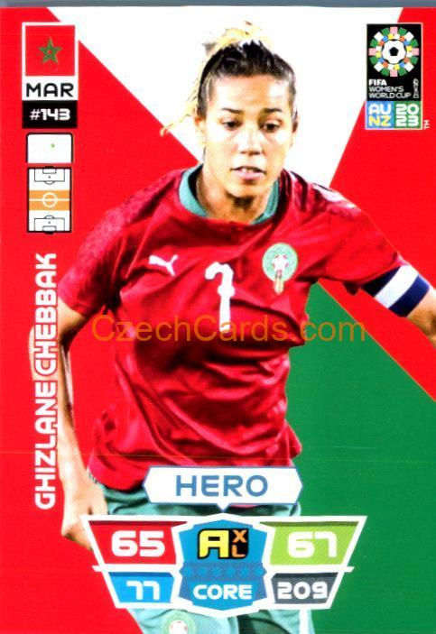 Ghizlane Chebbak 2023 Panini FIFA Women's World Cup Adrenalyn XL #143