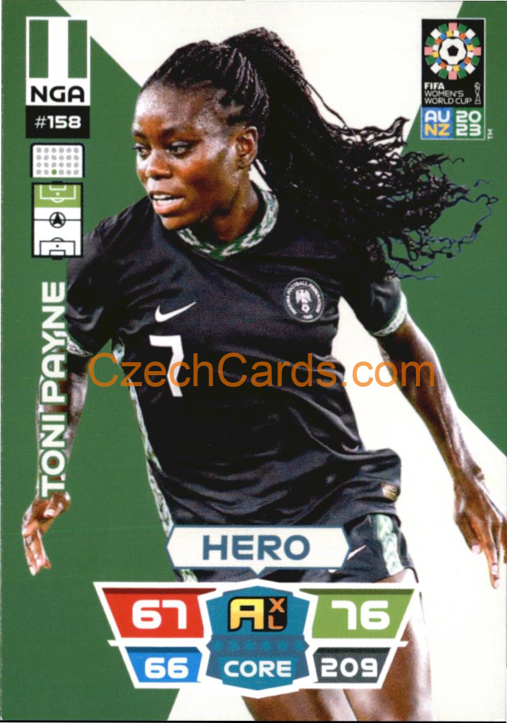 Toni Payne 2023 Panini FIFA Women's World Cup Adrenalyn XL #158
