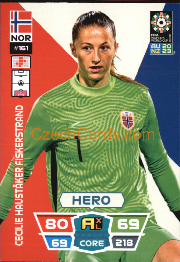 Cecilie Fiskerstrand 2023 Panini FIFA Women's World Cup Adrenalyn XL #161