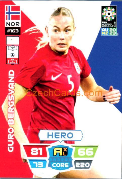 Guro Bergsvand 2023 Panini FIFA Women's World Cup Adrenalyn XL #163