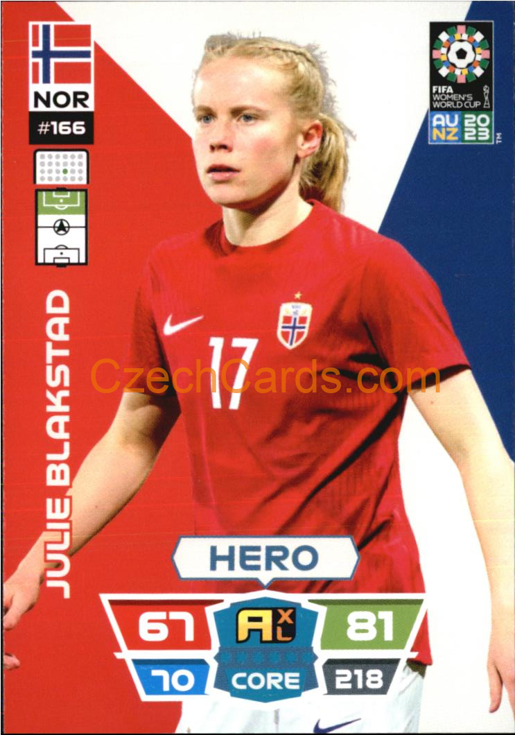 Julie Blakstad 2023 Panini FIFA Women's World Cup Adrenalyn XL #166