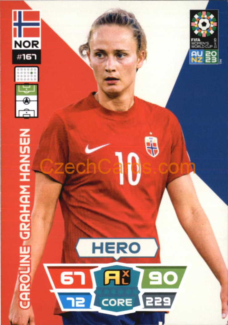 Caroline Graham Hansen 2023 Panini FIFA Women's World Cup Adrenalyn XL #167