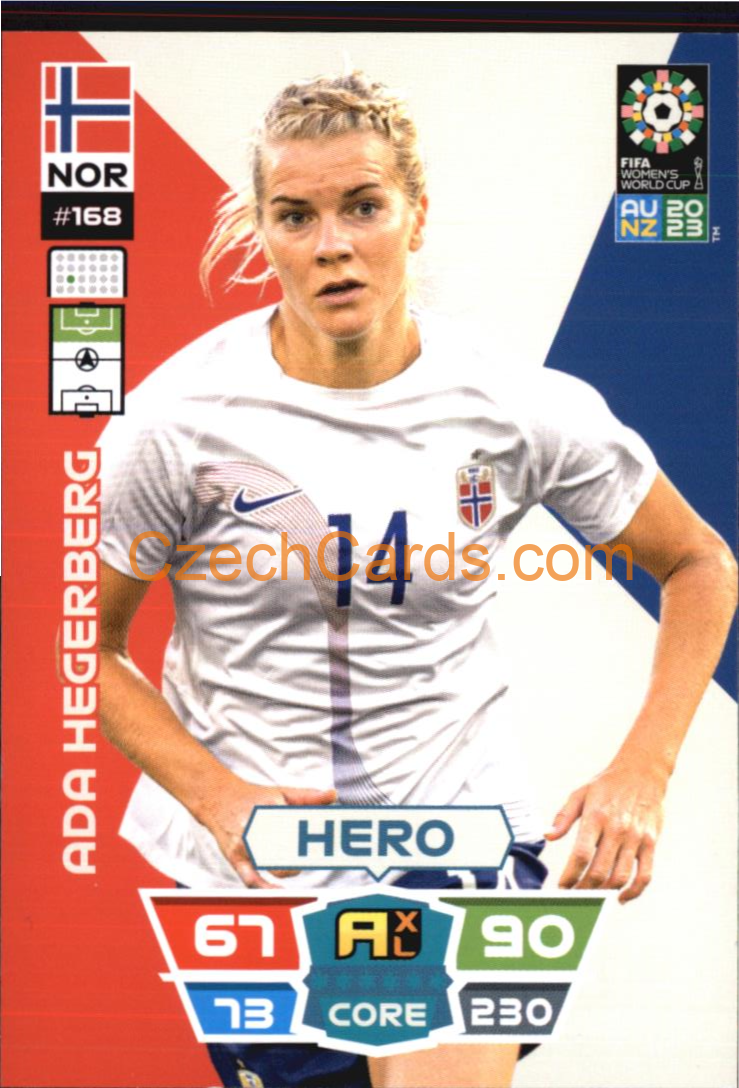 Ada Hegerberg 2023 Panini FIFA Women's World Cup Adrenalyn XL #168
