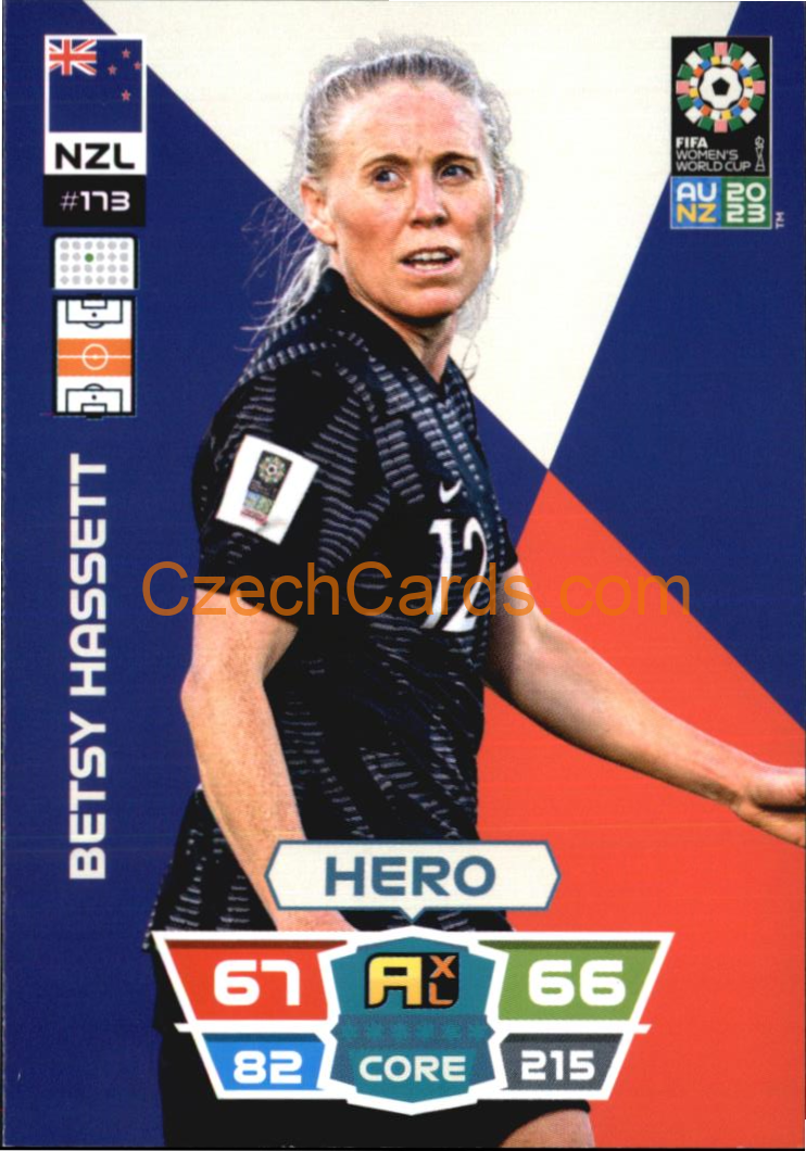 Betsy Hassett 2023 Panini FIFA Women's World Cup Adrenalyn XL #173