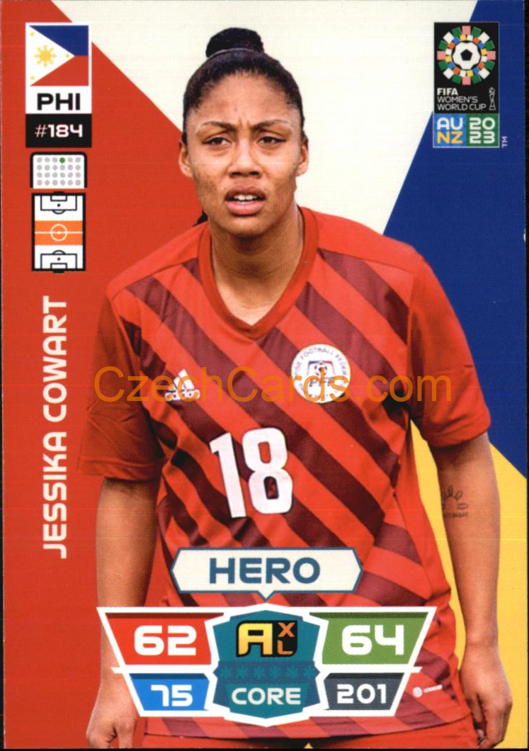 Jessika Cowart 2023 Panini FIFA Women's World Cup Adrenalyn XL #184