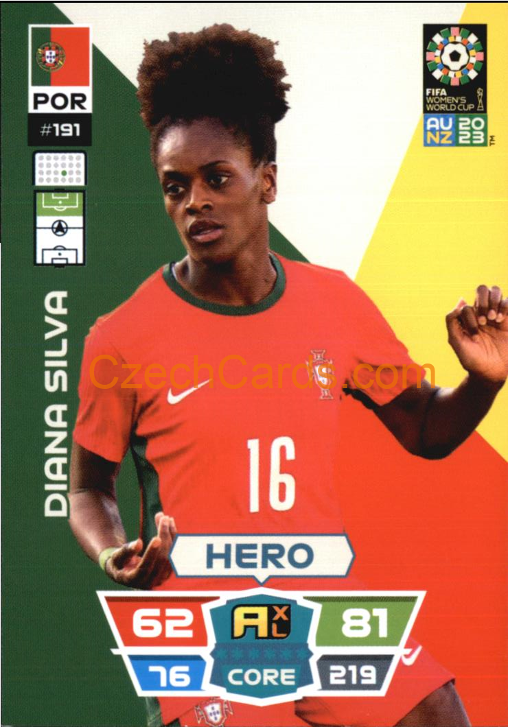 Diana Silva 2023 Panini FIFA Women's World Cup Adrenalyn XL #191