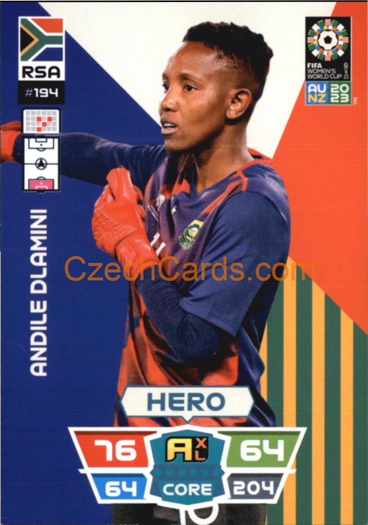 Andilw Dlamini 2023 Panini FIFA Women's World Cup Adrenalyn XL #194