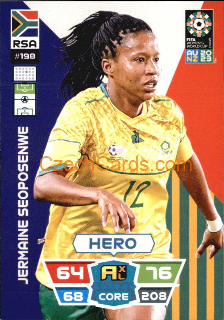 Jermaine Seoposenwe 2023 Panini FIFA Women's World Cup Adrenalyn XL #198