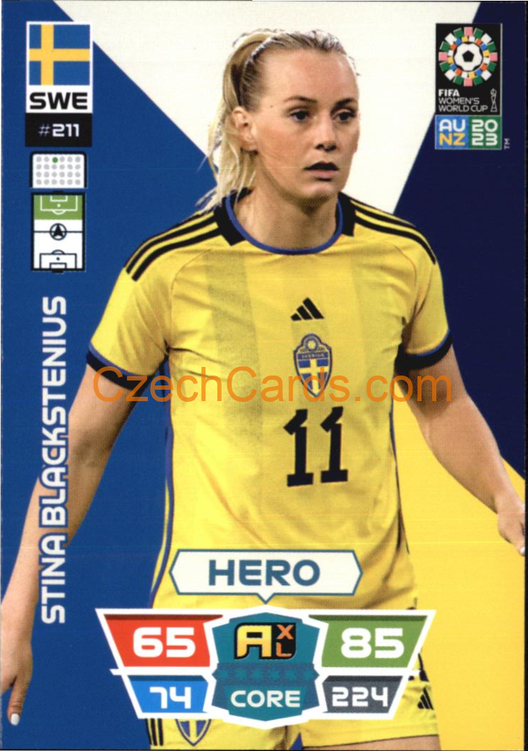 Stina Blackstenius 2023 Panini FIFA Women's World Cup Adrenalyn XL #211