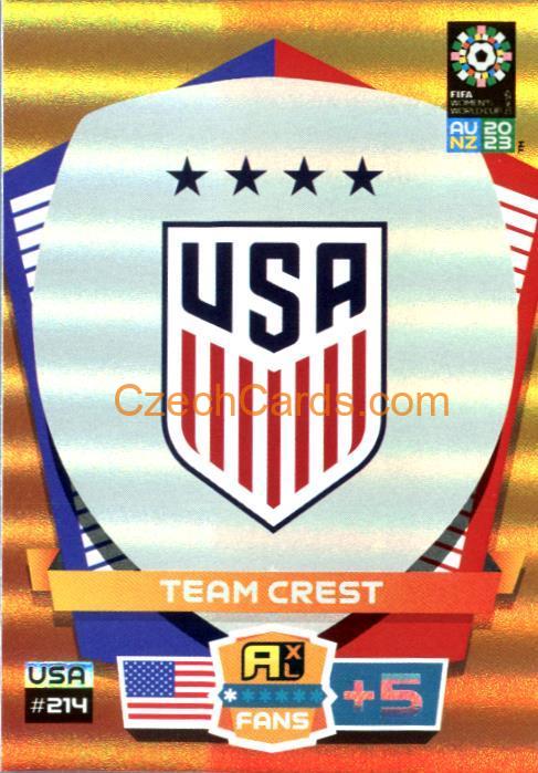 Emblem 2023 Panini FIFA Women's World Cup Adrenalyn XL #214