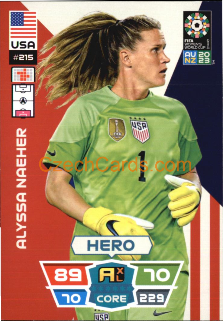 Alyssa Naeher 2023 Panini FIFA Women's World Cup Adrenalyn XL #215