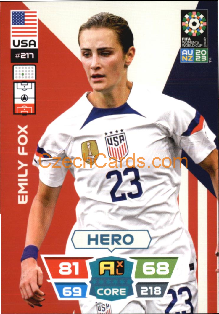 Emily Fox 2023 Panini FIFA Women's World Cup Adrenalyn XL #217