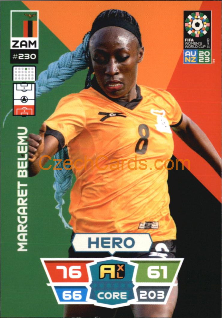 Margare Belemu 2023 Panini FIFA Women's World Cup Adrenalyn XL #230