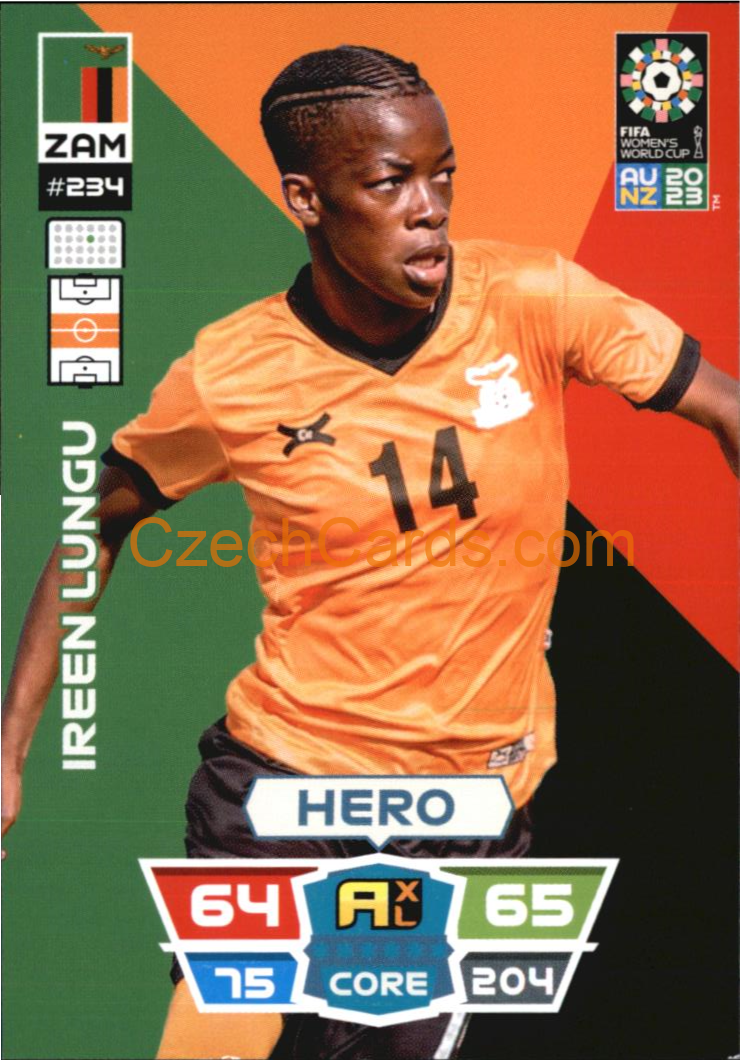 Ireen Lungu 2023 Panini FIFA Women's World Cup Adrenalyn XL #234