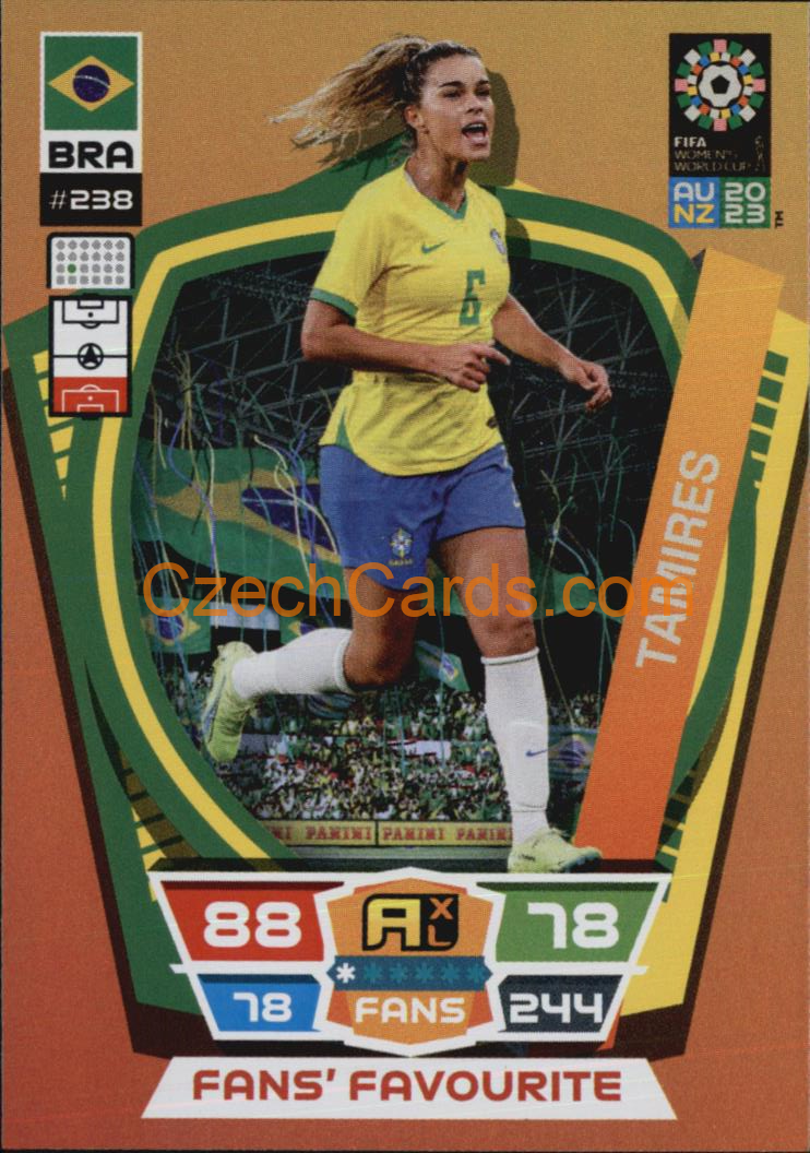 Tamires 2023 Panini FIFA Women's World Cup Adrenalyn FANS #238