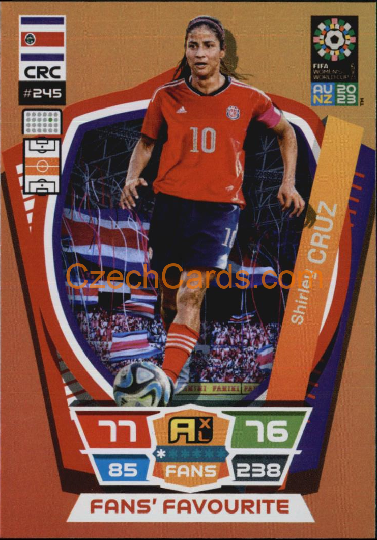 Shirley Cruz 2023 Panini FIFA Women's World Cup Adrenalyn FANS #245
