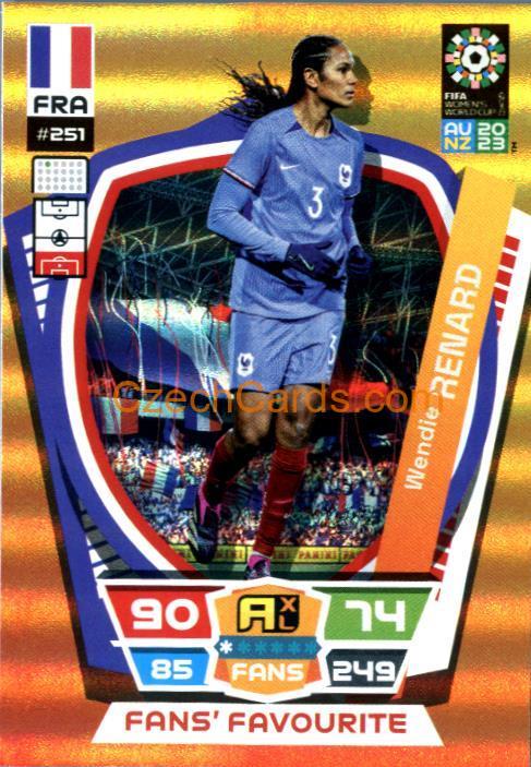 Wendie Renard 2023 Panini FIFA Women's World Cup Adrenalyn FANS #251