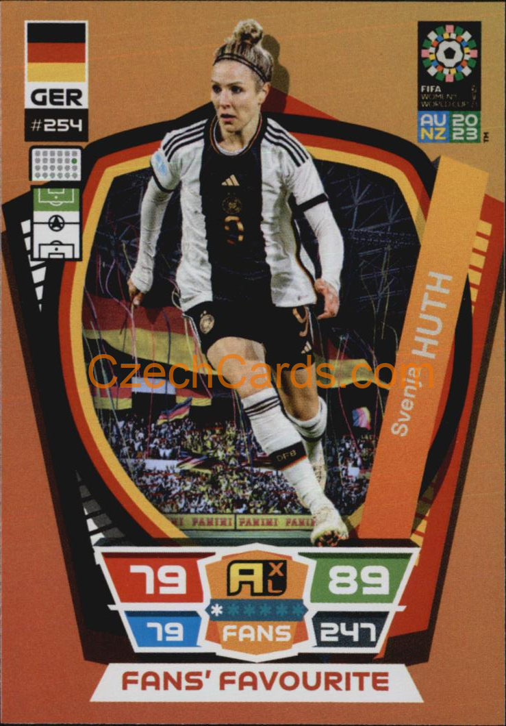 Svenja Huth 2023 Panini FIFA Women's World Cup Adrenalyn FANS #254