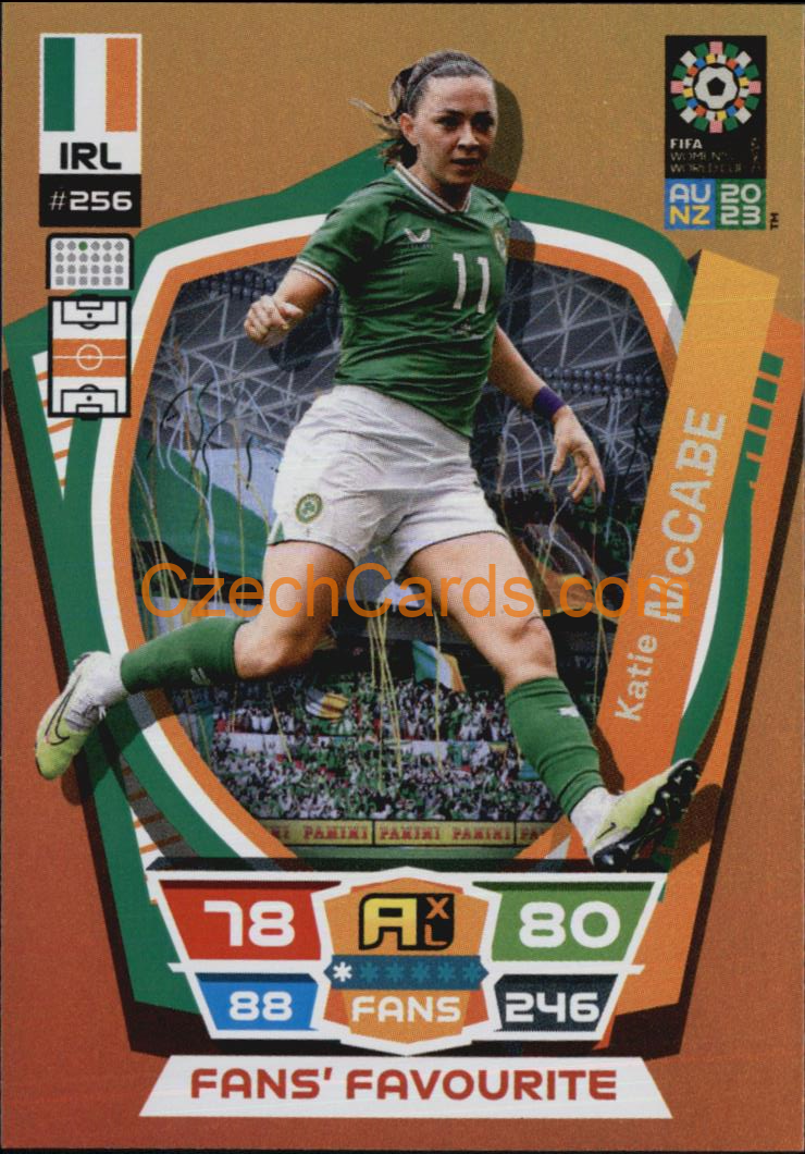 Katie McCabe 2023 Panini FIFA Women's World Cup Adrenalyn FANS #256