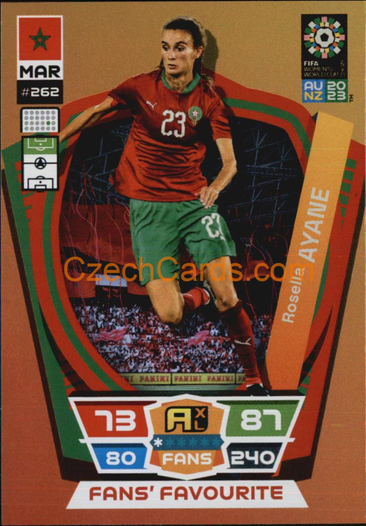 Rosella Ayane 2023 Panini FIFA Women's World Cup Adrenalyn FANS #262