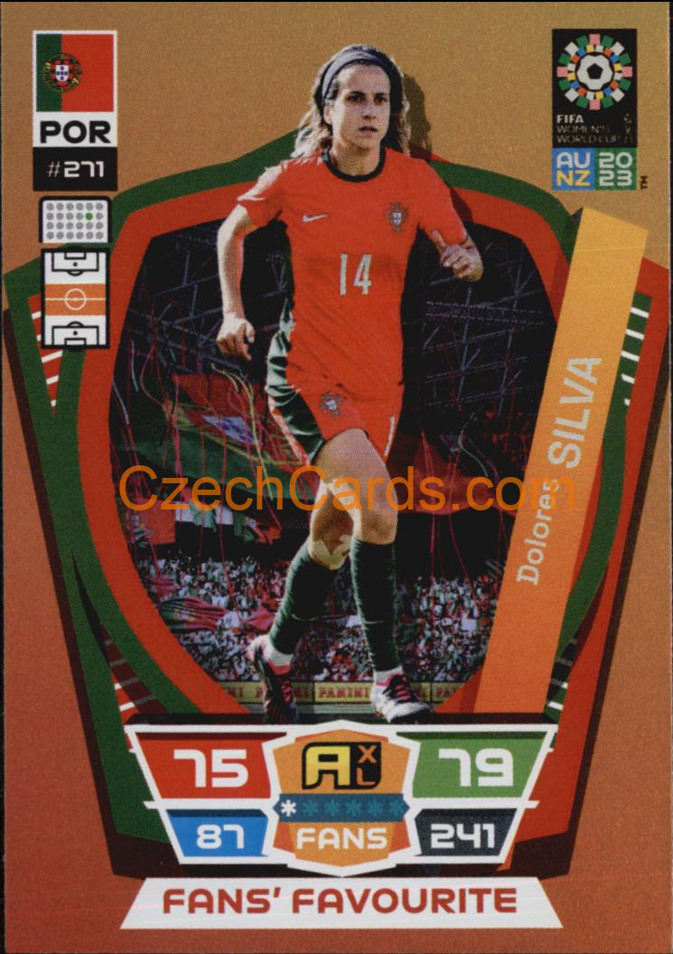 Dolores Silva 2023 Panini FIFA Women's World Cup Adrenalyn FANS #271