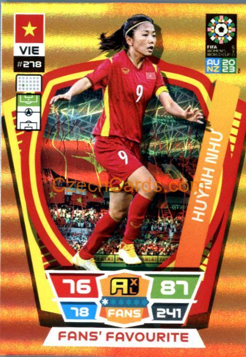 Huỳnh Như 2023 Panini FIFA Women's World Cup Adrenalyn FANS #278