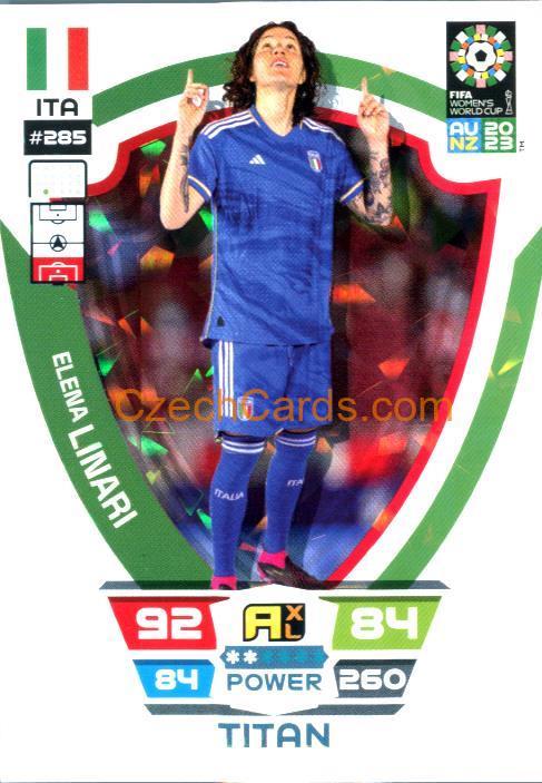 Elena Linari 2023 Panini FIFA Women's World Cup Adrenalyn TITANS #285
