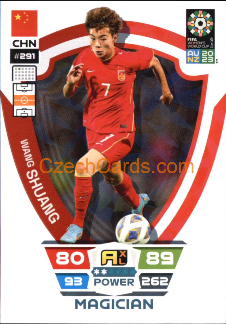 Wang Shuang 2023 Panini FIFA Women's World Cup Adrenalyn MAGICIANS #291