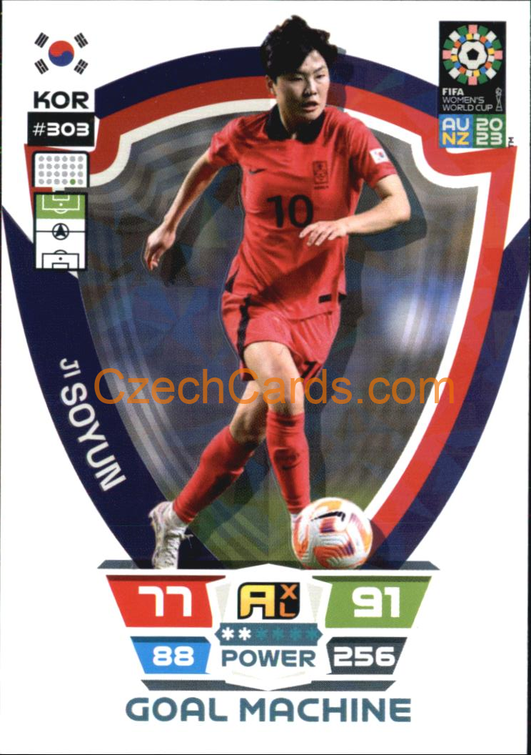 Ji Soyun 2023 Panini FIFA Women's World Cup Adrenalyn GOAL M. #303