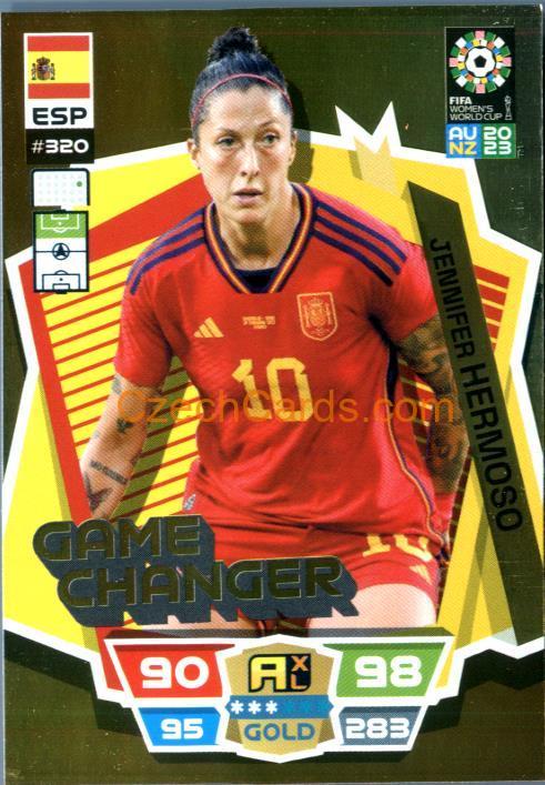 Jennifer Hermoso 2023 Panini FIFA Women's World Cup Adrenalyn GOLD #320