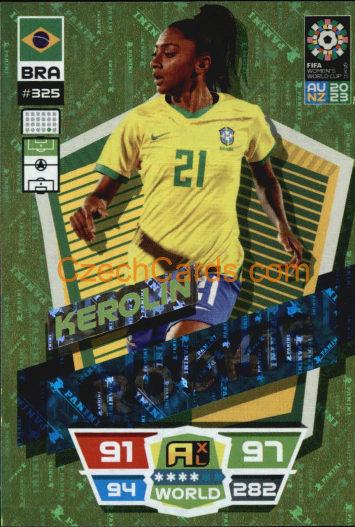 Kerolin 2023 Panini FIFA Women's World Cup Adrenalyn ROOKIES #325