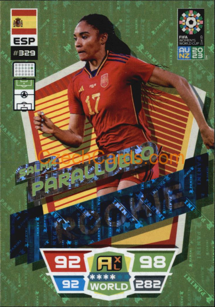 Salma Paralluelo 2023 Panini FIFA Women's World Cup Adrenalyn ROOKIES #329