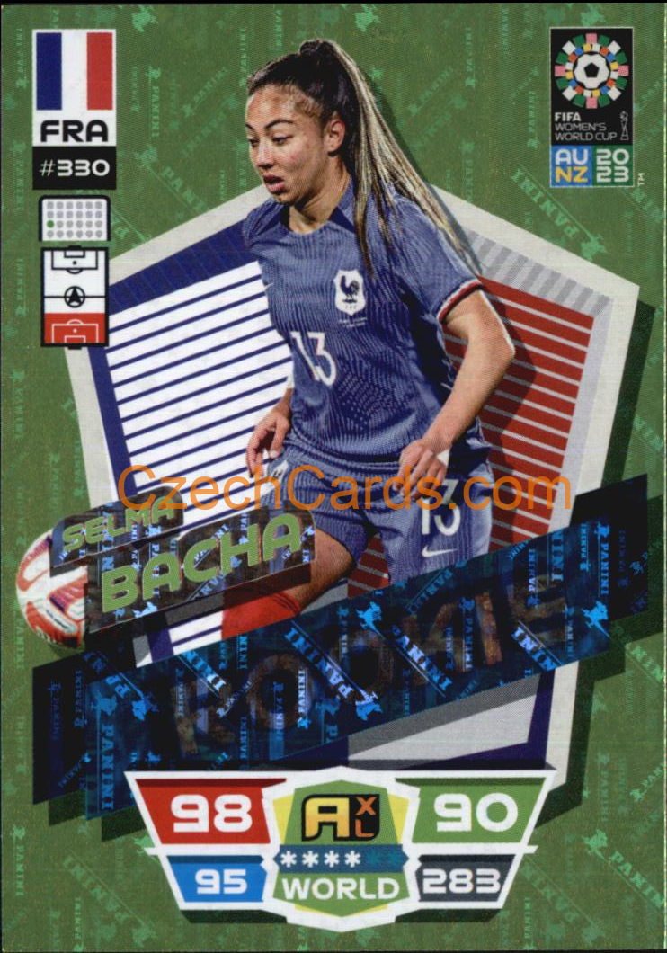 Selma Bacha 2023 Panini FIFA Women's World Cup Adrenalyn ROOKIES #330
