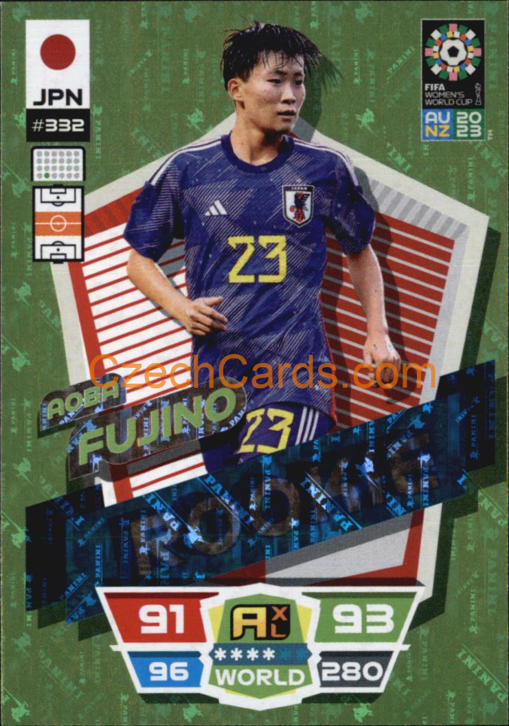 Aoba Fujino 2023 Panini FIFA Women's World Cup Adrenalyn ROOKIES #332