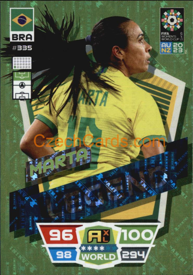 Marta 2023 Panini FIFA Women's World Cup Adrenalyn LEGENDS #335