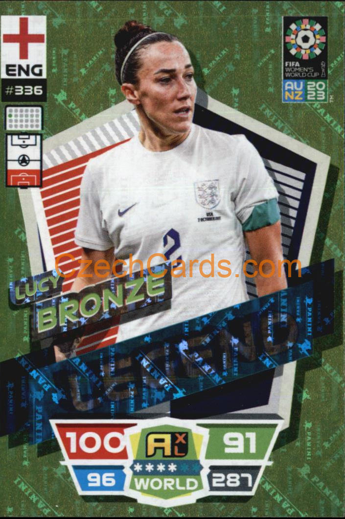 Lucy Bronze 2023 Panini FIFA Women's World Cup Adrenalyn LEGENDS #336