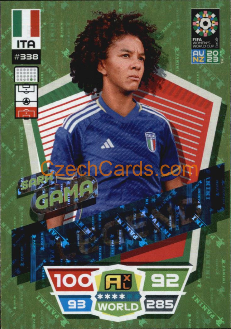 Sara Gama 2023 Panini FIFA Women's World Cup Adrenalyn LEGENDS #338