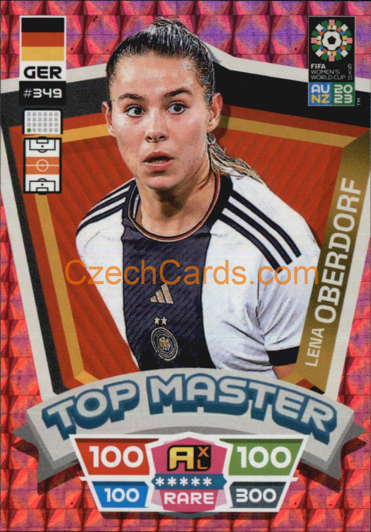 Lena Oberdorf 2023 Panini FIFA Women's World Cup Adrenalyn TOP MASTER #349