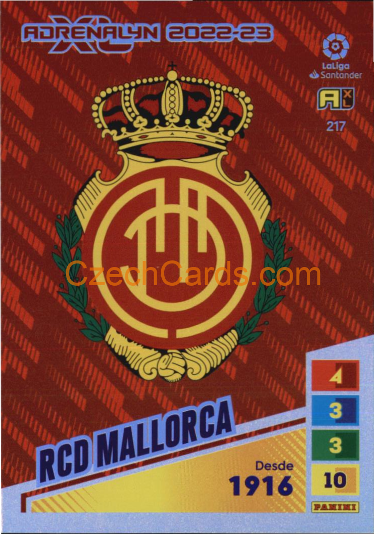 Escudo 2022/23 Panini LaLiga Santander Adrenalyn #217