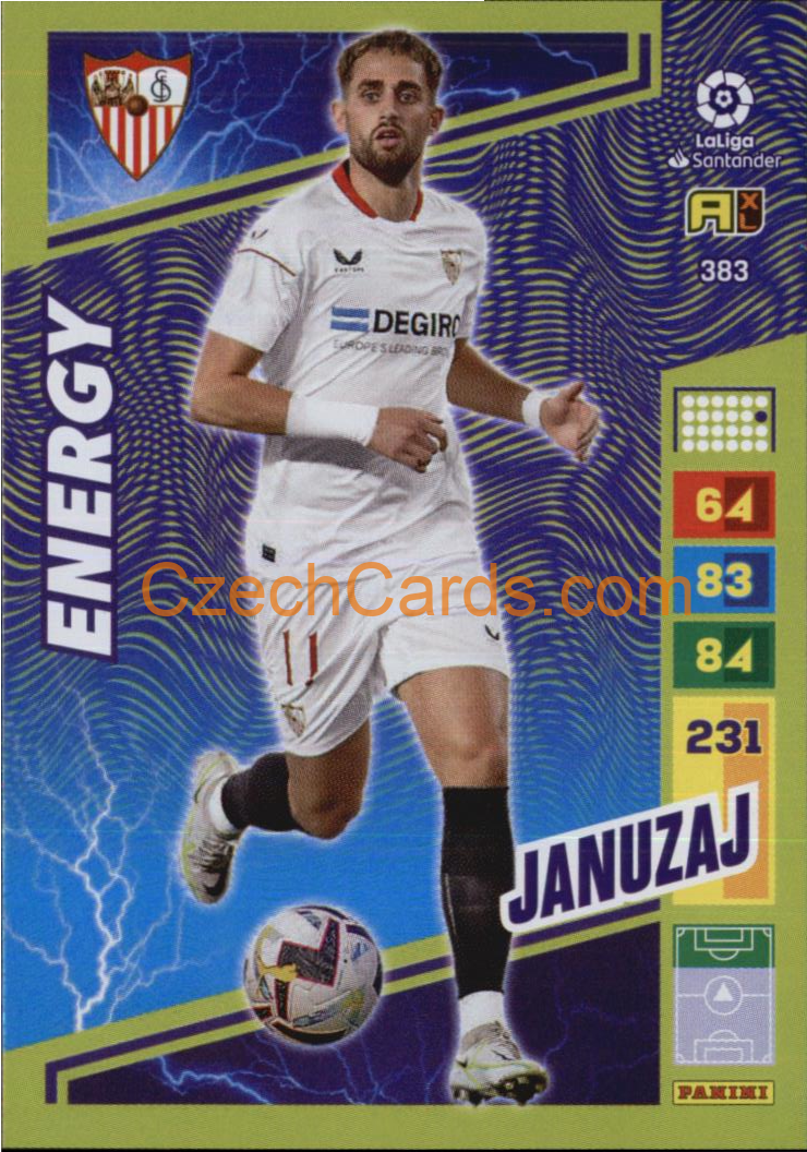 Januzaj 2022/23 Panini LaLiga Santander Adrenalyn Energy #383