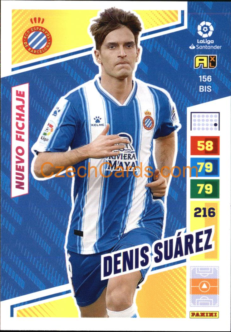 Denis Suárez 2022/23 Panini LaLiga Santander  Adrenalyn  #156bis