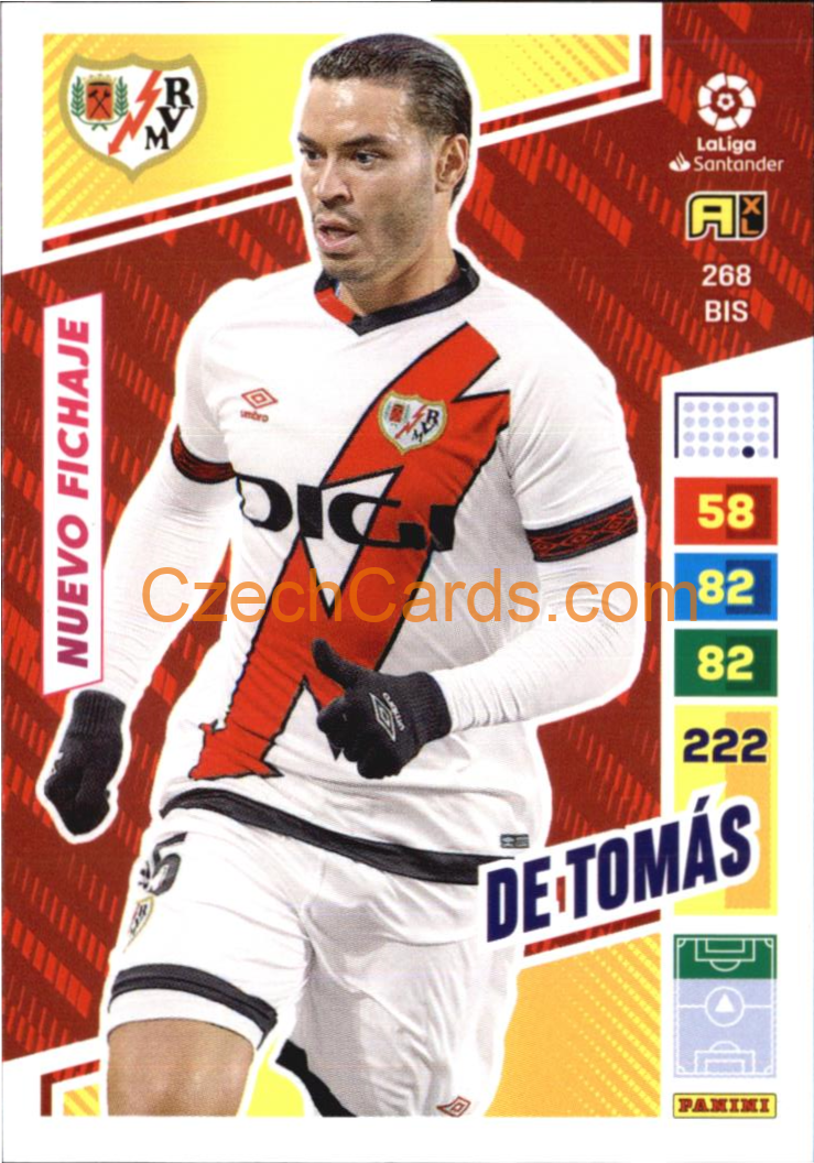 Raúl de Tomás 2022/23 Panini LaLiga Santander  Adrenalyn  #268bis