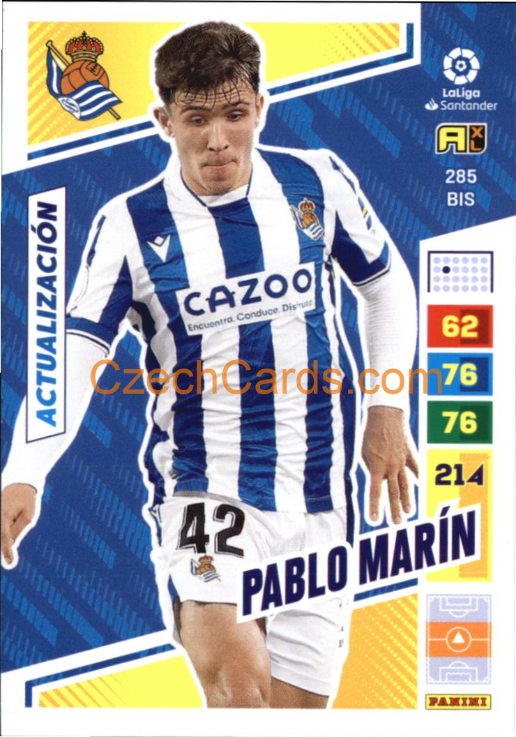 Pablo Marín 2022/23 Panini LaLiga Santander  Adrenalyn  #285bis